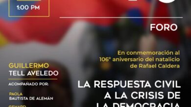 Photo of Foro: La Respuesta Civil a la Crisis de la Democracia