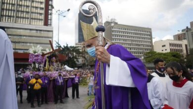 Photo of Cardenal Baltazar Porras brindó la bendición de Dios a la feligresía caraqueña