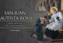 Photo of San Juan Bautista Rossi nos recuerda que la confesión nos hace un gran bien