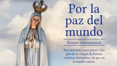 Photo of Convocan a rezar un Rosario por la paz del mundo este 13 de mayo