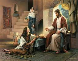Photo of “María le ungió a Jesús los pies”