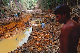 Photo of Grupos de mineros ilegales brasileros siguen invadiendo terrenos en Amazonas