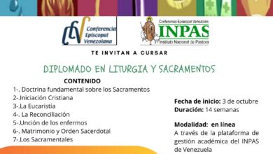 Photo of INPAS ofrece Diplomado en Liturgia y Sacramentos